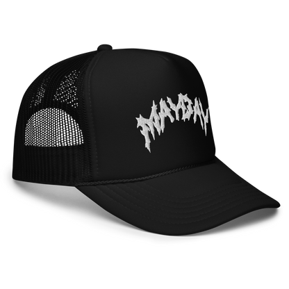 MAYDAY Embroidered Foam Trucker Hat