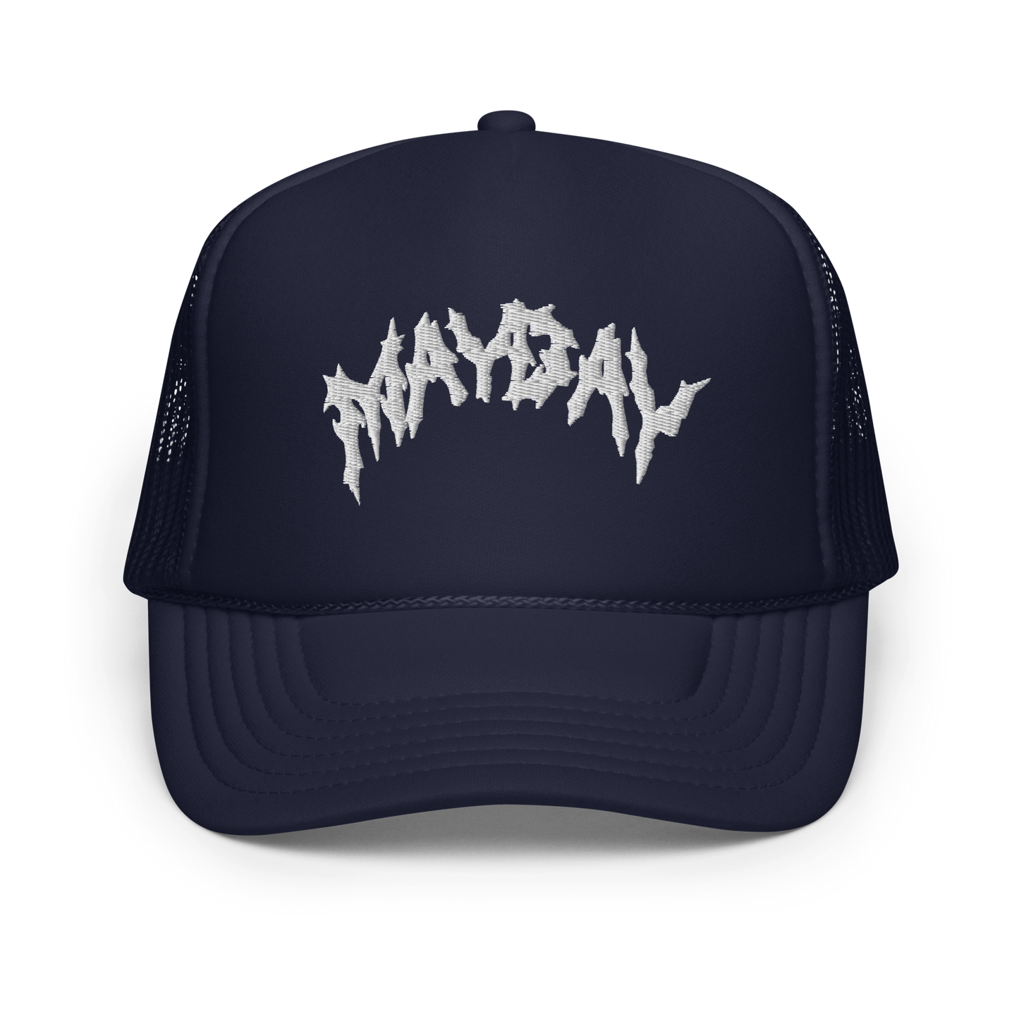 MAYDAY Embroidered Foam Trucker Hat