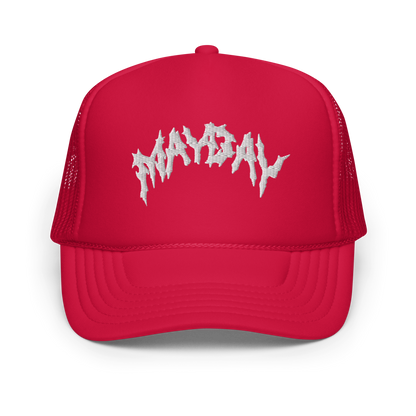 MAYDAY Embroidered Foam Trucker Hat