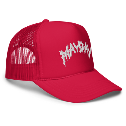 MAYDAY Embroidered Foam Trucker Hat