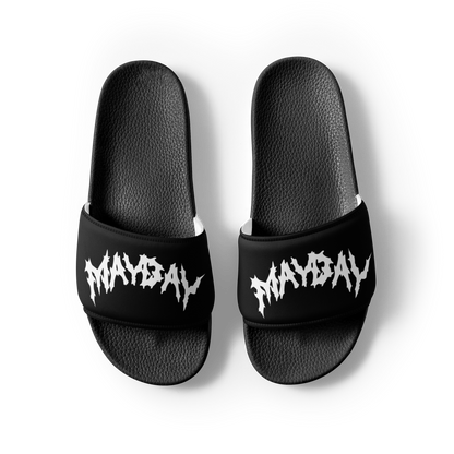 MAYDAY Embroidered Slides